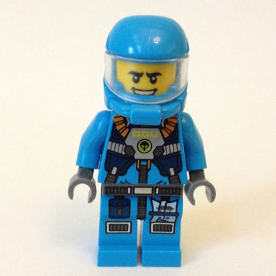 LEGO Minifigure-Alien Defense Unit Soldier 4-Space / Alien Conquest-AC009-Creative Brick Builders